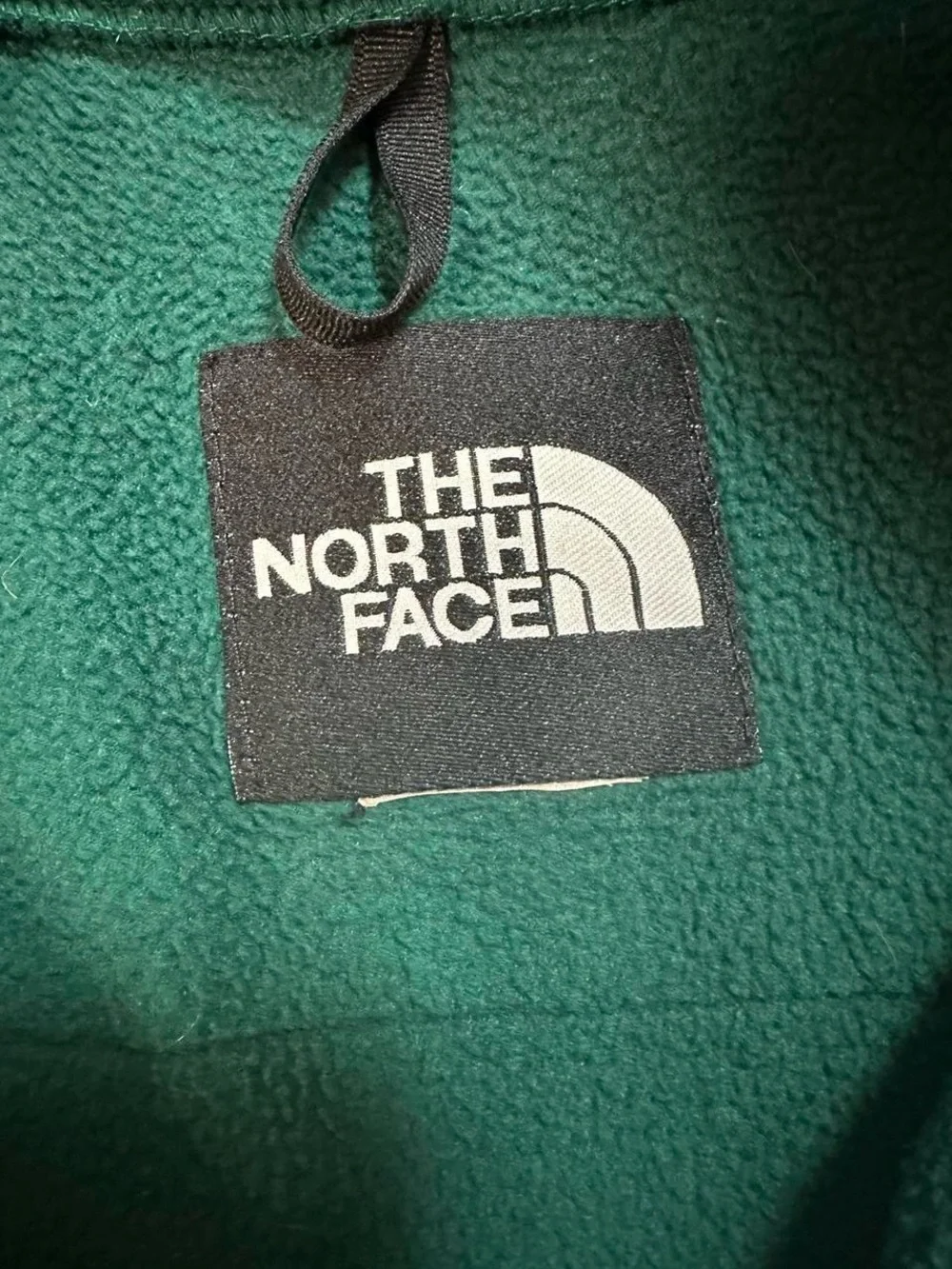 The North Face Vintage Forest Green Men’s Denali Fleece‎ Jacket Vest Size XL